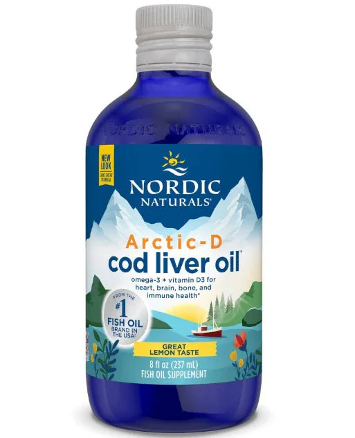 Arctic Cod Liver Oil, 1060mg Orange 237 ml - Nordic Naturals