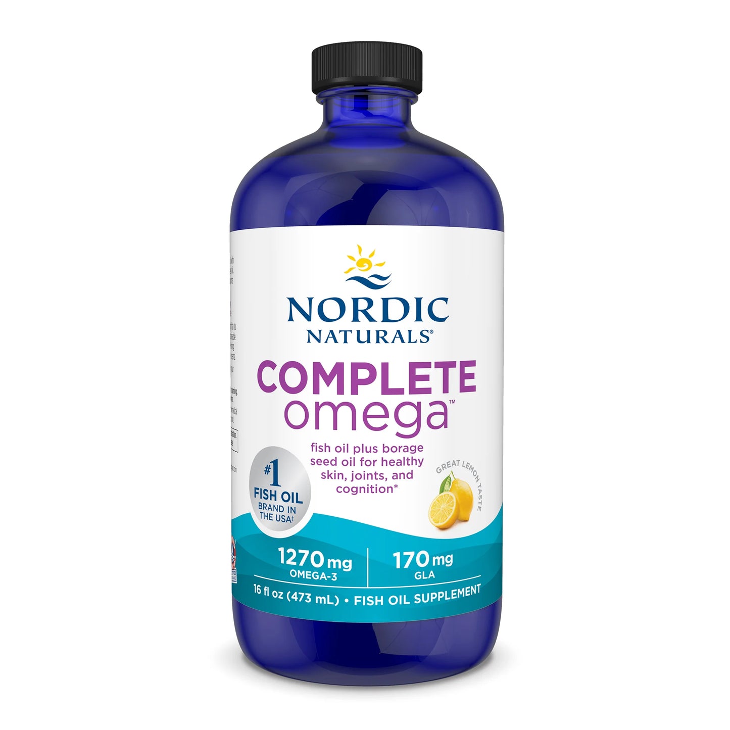 Complete Omega 1270MG + 170MG GLA - Nordic Naturals