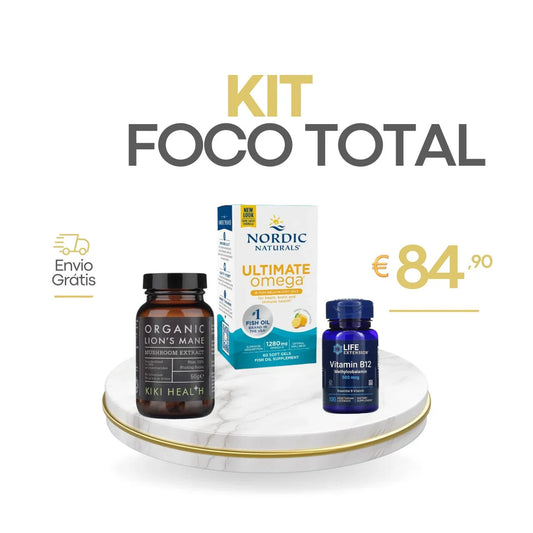 KIT FOCO TOTAL - Clareza Mental, Energia Sustentada e Alta Performance