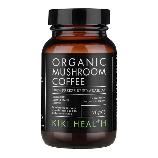 Organic Mushroom Coffee, Café Organico de Cogumelos 75g - Kiki Health