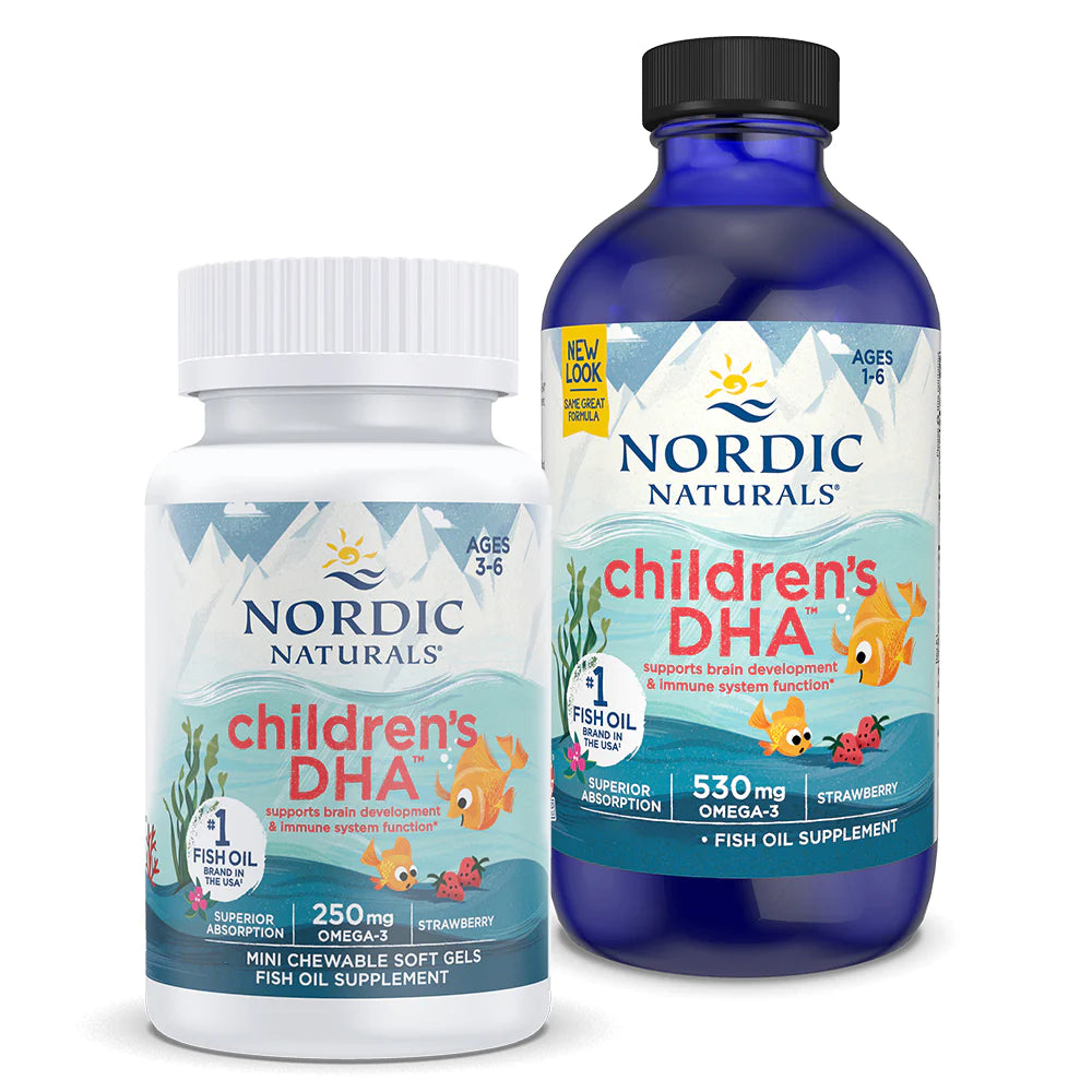 Children´s DHA, Omega 3 para Crianças DHA Infantil 250mg - Nordic Naturals