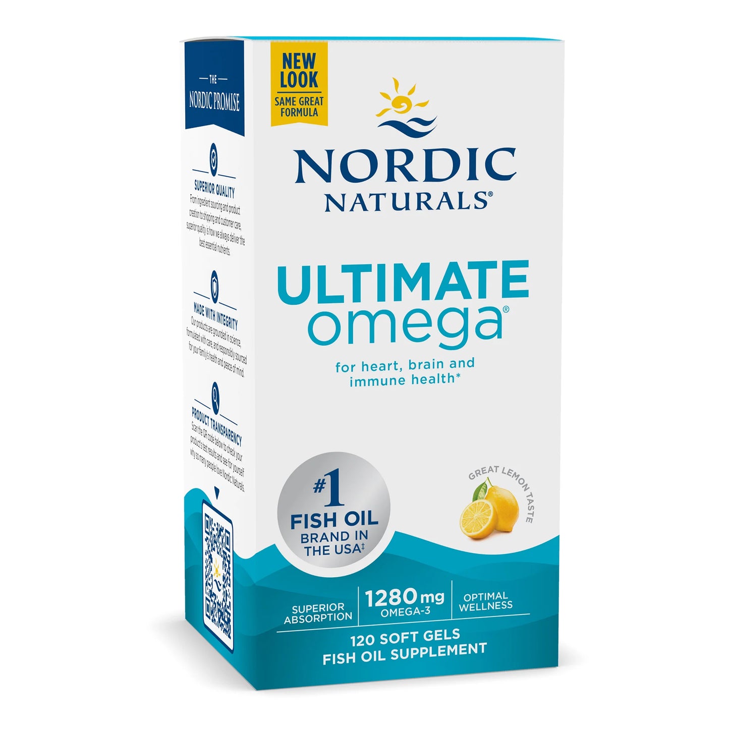 Ultimate Omega 1280MG  Soft Gels - NORDIC NATURALS