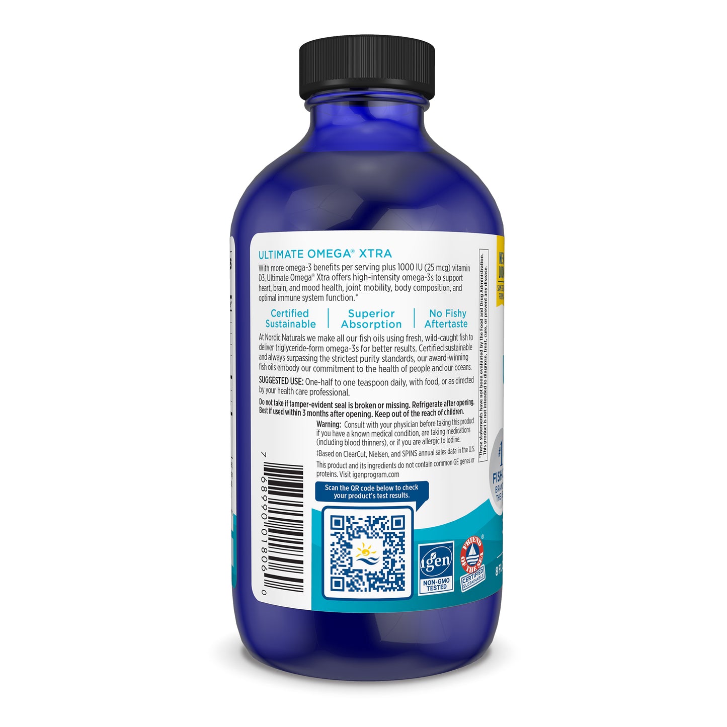 Ultimate Omega XTRA 237ml - Nordic Naturals