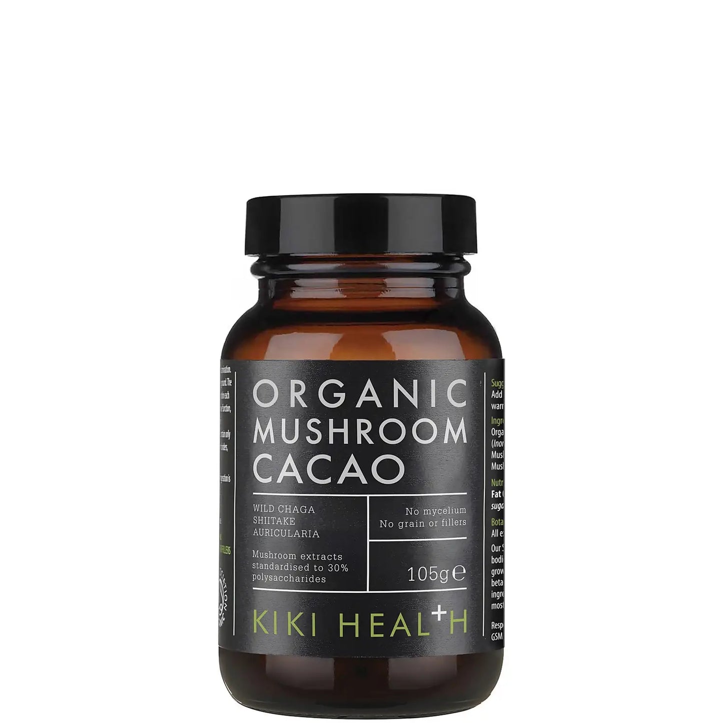 Cacau de Cogumelos Orgânico 105gr - Kiki Health