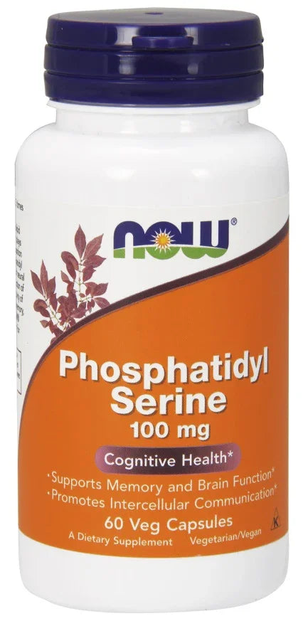 Phosphatidyl Serine, 100mg, 60 vcaps - Now Foods