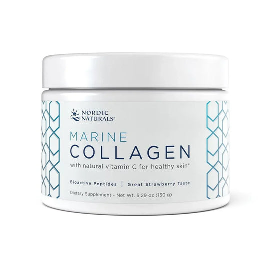 Marine Collagen, Strawberry, 150 grams - Nordic Naturals