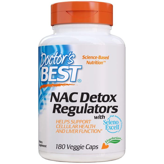 NAC Reguladores de Desintoxicação, 180 vcaps - Doctor´s Best