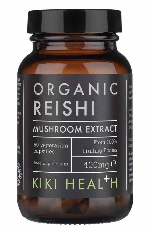 Reishi Extracto, 400mg, 60 vcaps - Kiki Health