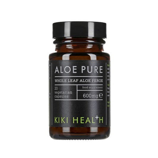 Aloe Pure, 600mg, 20 vcaps - Kiki Health