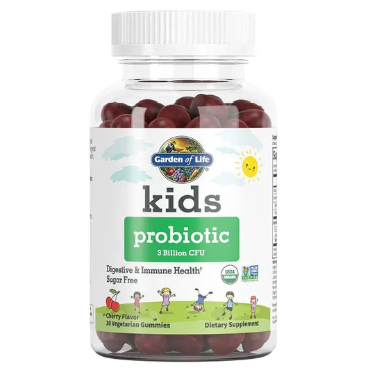 Kids Probiotic, 3 Billion CFU (Cherry), 30 gomas - Garden of Life