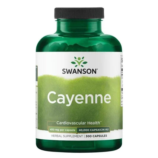 Cayenne, 450mg, 300 caps - Swanson
