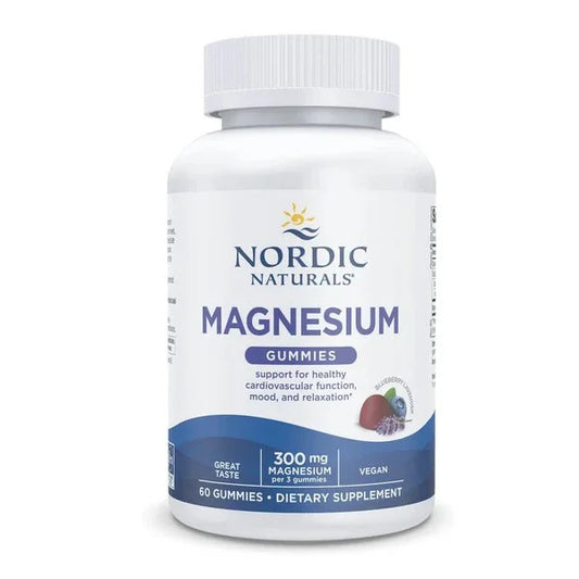 Magnesium Gummies, Blueberry Lavender - 60 gummies