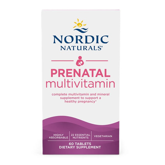 Prenatal Multivitaminico, 60 comprimidos - Nordic Naturals
