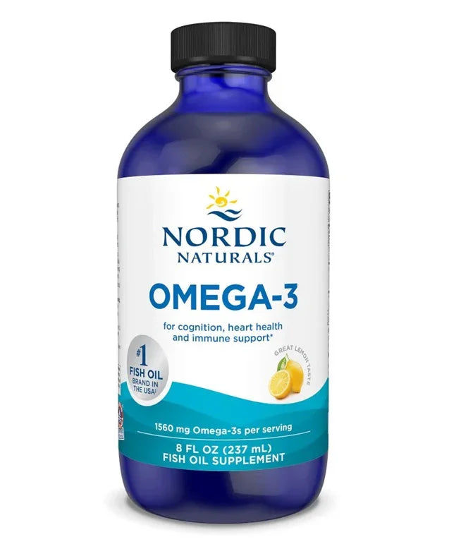 Omega-3, 1560mg Lemon - 237 ml - Nordic Naturals