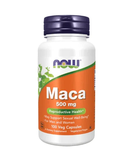 Maca, 500mg, 100 vcaps - Now Foods