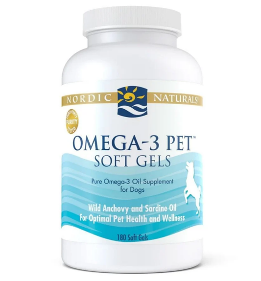 Omega-3 Pet, 180 softgels - Nordic Naturals