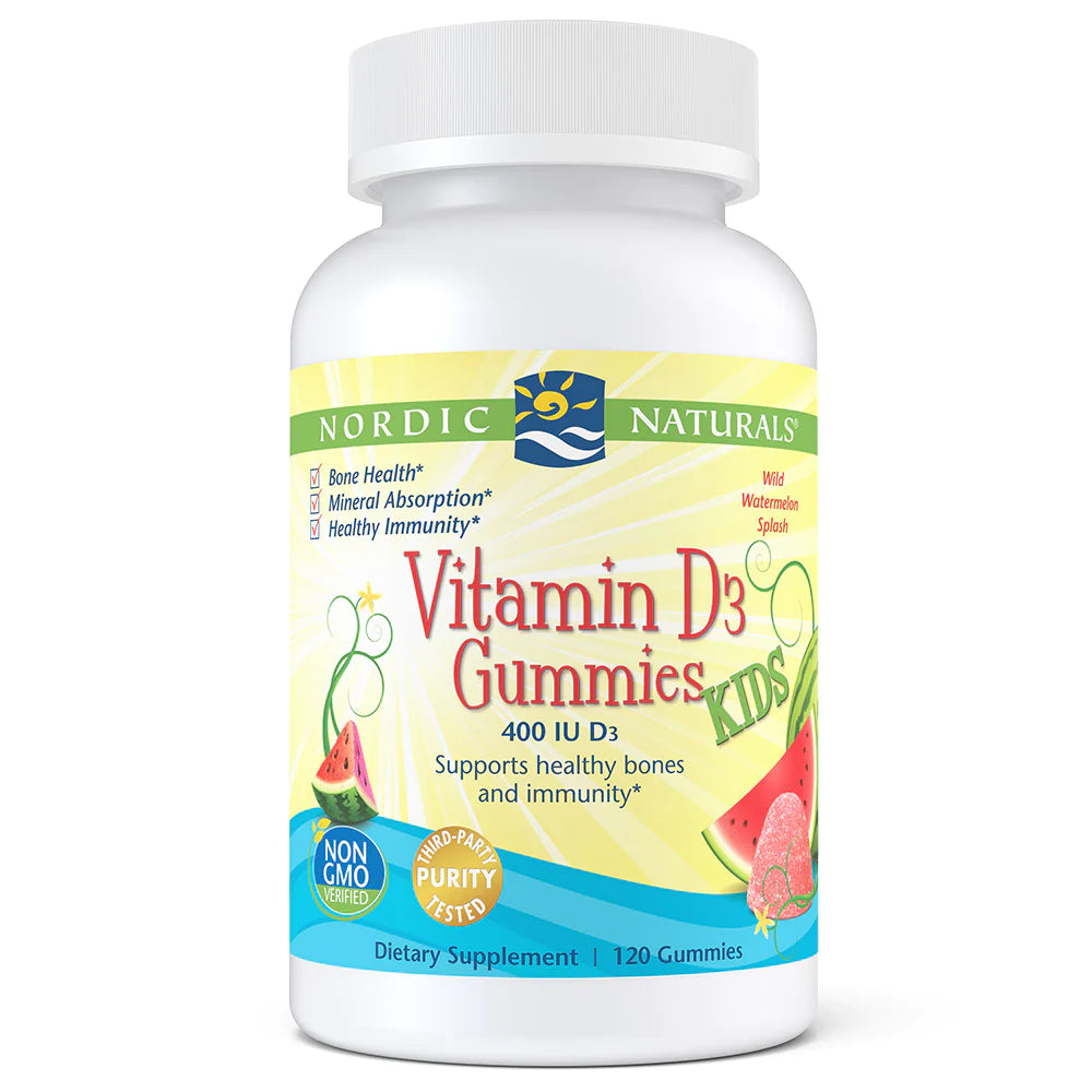 VITAMINA D3 CRIANÇAS EM GOMA 400UI - NORDIC NATURALS