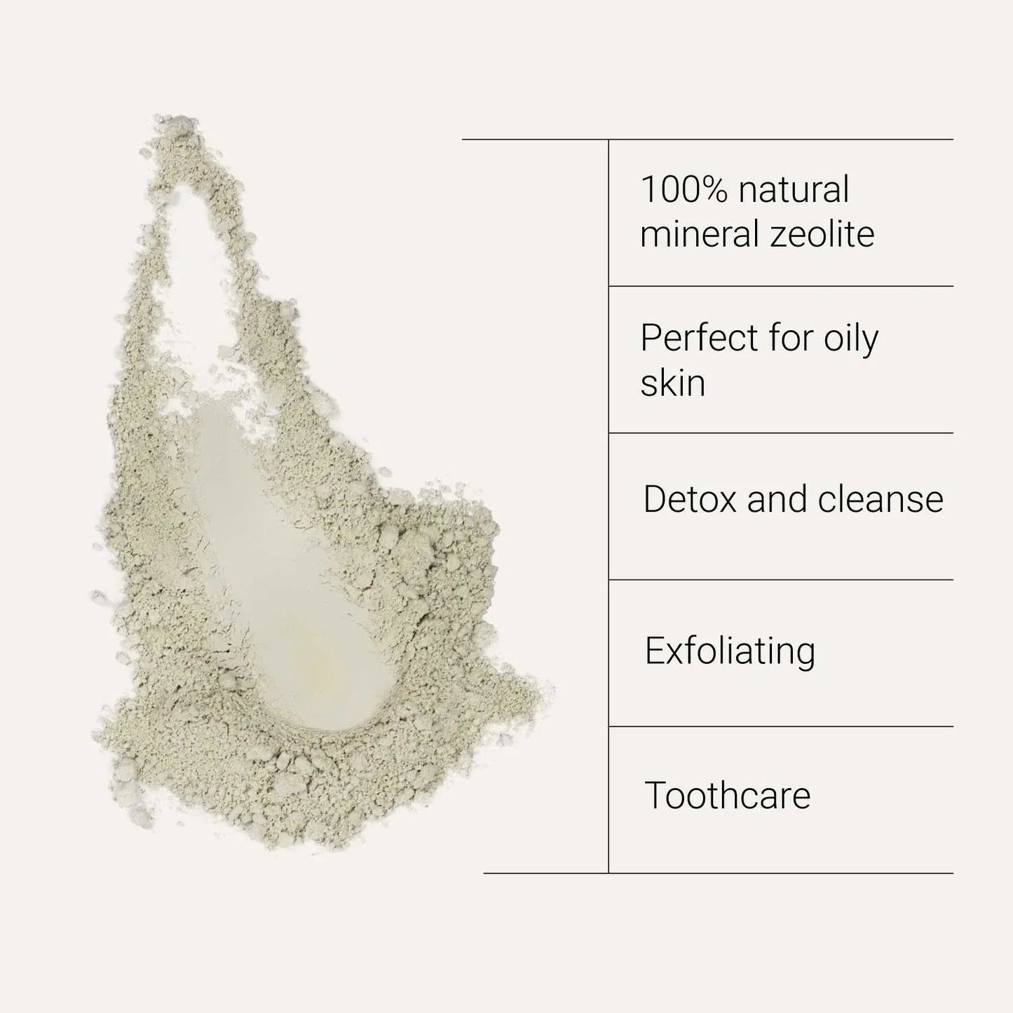 Zeolite Powder, 60 gramas - Kiki Health