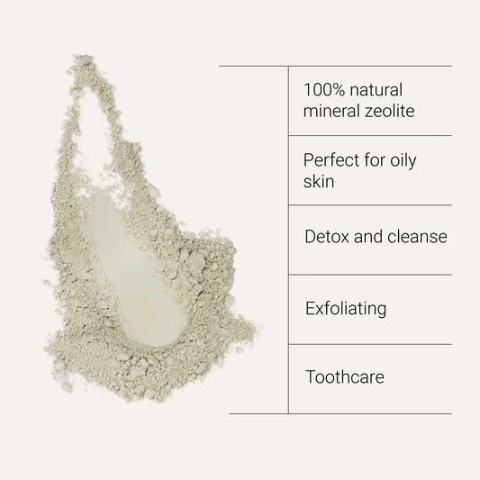 Zeolite Powder, 120 gramas - Kiki Health