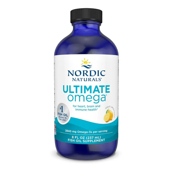 Ultimate Omega, 2840mgL sabor a Limão, 237 ml - Nordic Naturals