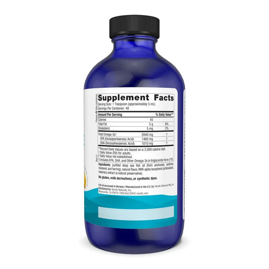 Ultimate Omega, 2840mgL sabor a Limão, 237 ml - Nordic Naturals