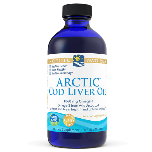 Artic Cod Liver Oil, Óleo de Figado de Bacalhau 1060mg - Nordic Naturals
