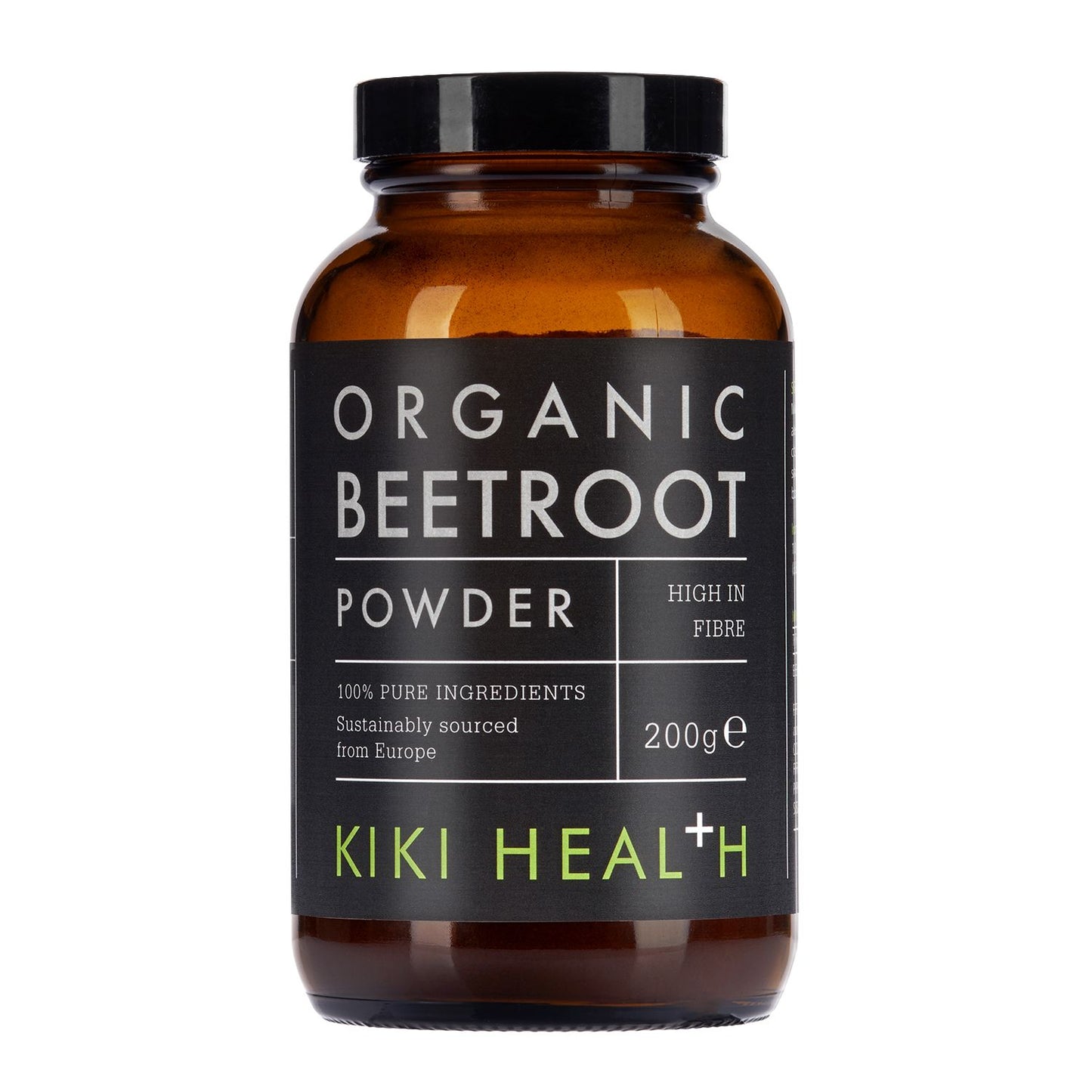 Organic Beetroot Powder, Beterraba em Pó 200g - Kiki Health