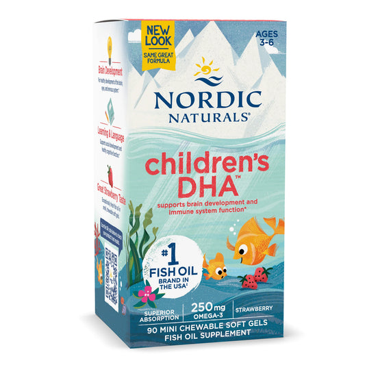 Children´s DHA, Omega 3 para Crianças DHA Infantil 250mg - Nordic Naturals
