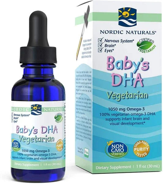 DHA végétarien pour bébé, 1 050 mg, 30 ml – Nordic Naturals
