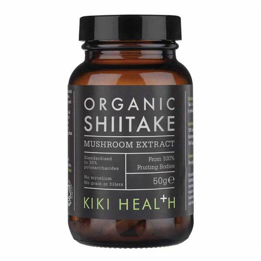 Shiitake Extract Powder, 50 gramas - Kiki Health