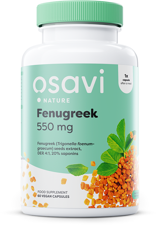 Feno Grego 550mg, 60 vcaps - Osavi
