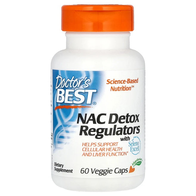 NAC Reguladores de Desintoxicação, 60 vcaps - DOCTOR´S BEST