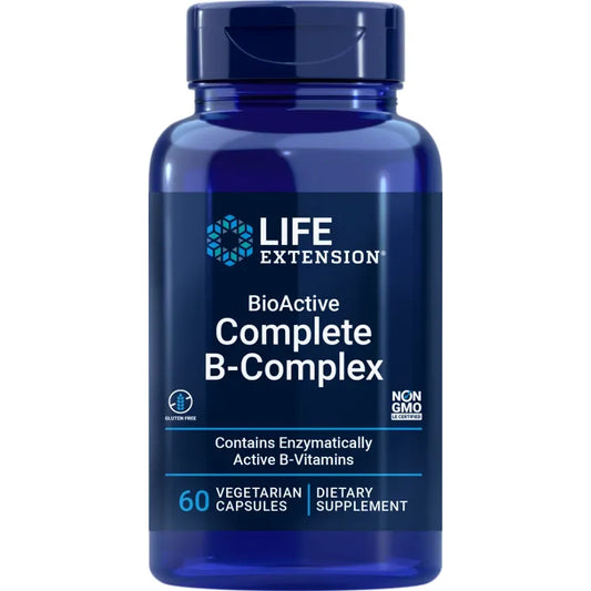 Complexo-B Completo Bioativo 60 Caps - Life Extension