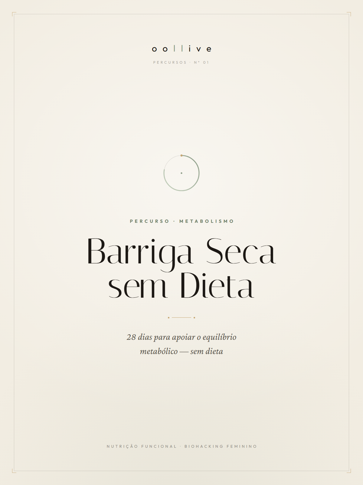 Barriga Seca sem Dieta — Percurso Metabolismo oollive